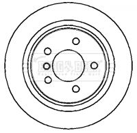 BORG & BECK Piduriketas BBD5716S